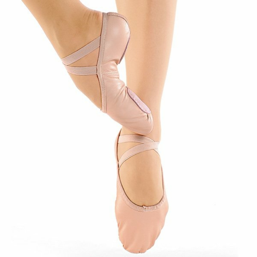 So Danca Professional Leather Split Sole Ballet Slippers Shoes 11 1/2